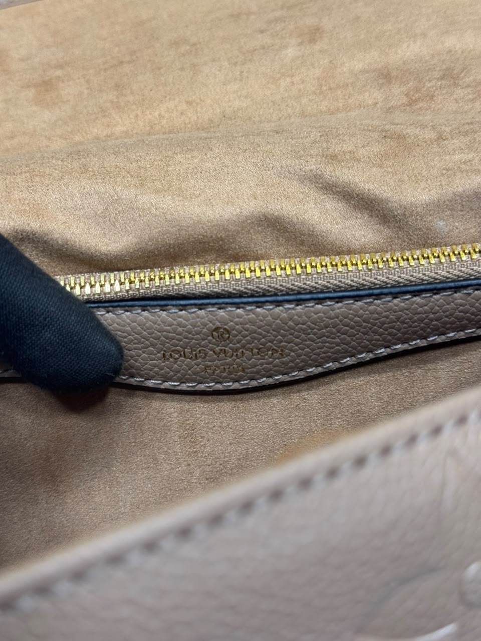 LV-Inspired Diane Satchel Shoulder Bag With Double Box And Dust Bag (Black)