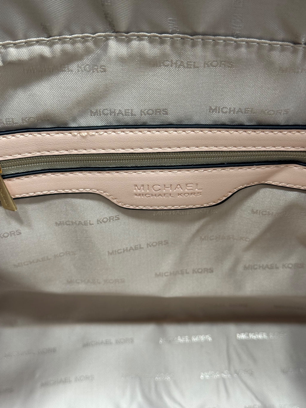MK-Inspired Carter Tote Bag With Dust Bag Including Card (Pink)