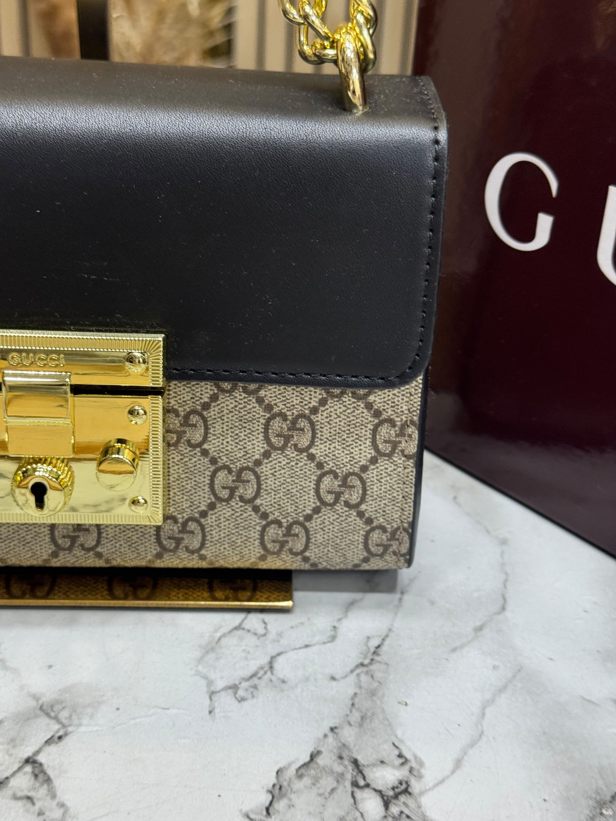 G-Inspired GG Padlock Premium shoulder Bag