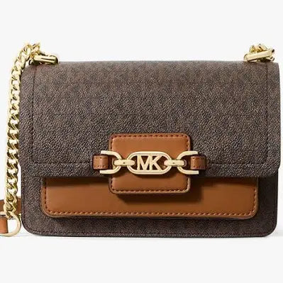 MK-Inspired Heather Shoulder Bag (Brown)